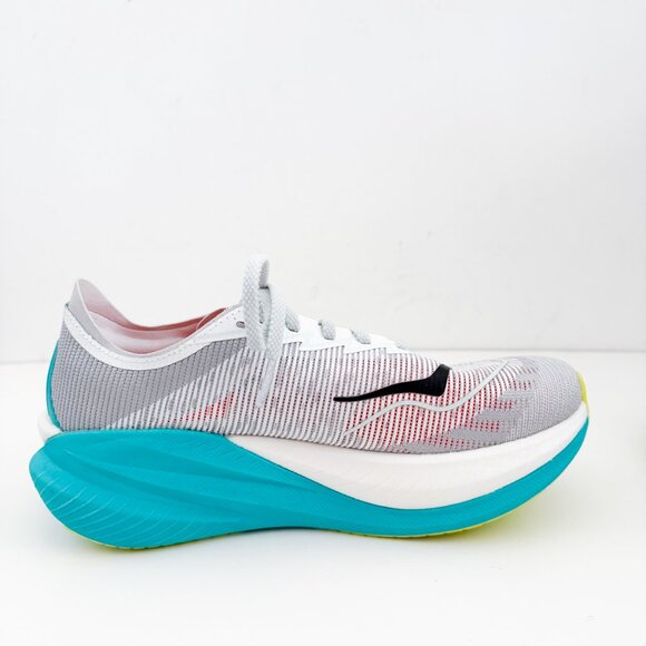HOKA Women's Mach X 2 frost / electric aqua - Picture 7 of 11